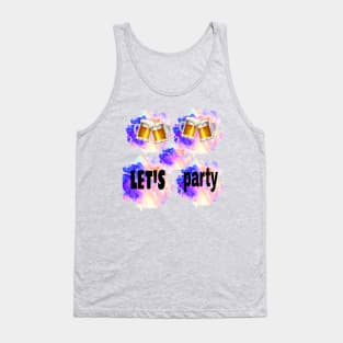 beer mug art Tank Top